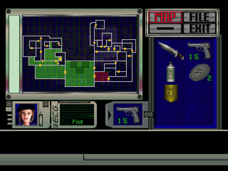 Map details are light, but you might be able to memorize the contents of each room. Eventually.